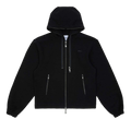 Ader Error Semi-Oversized Fit Zip Hoodie "Black"