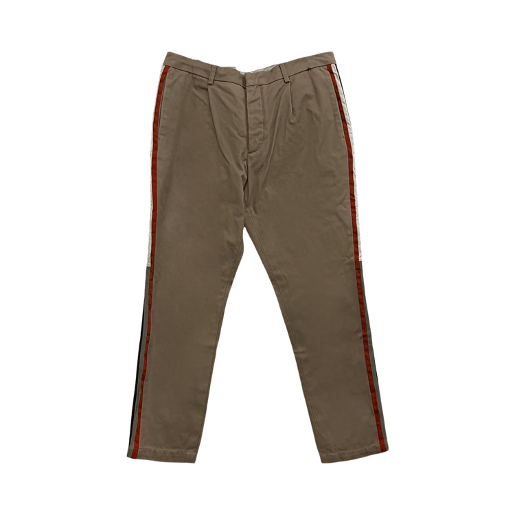 Valentino Side Stripe Pants "Tan"