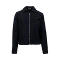 Valentino Wool Camo Jacket "Navy Blue"