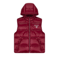 Prada Logo Padded Vest "Red"