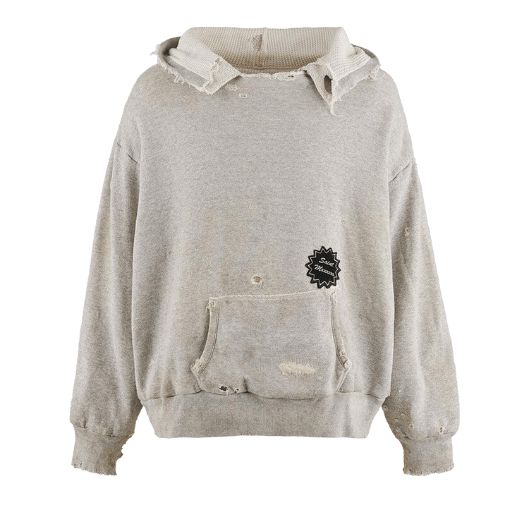 SAINT Mxxxxxx Double Face Hoodie "Grey"