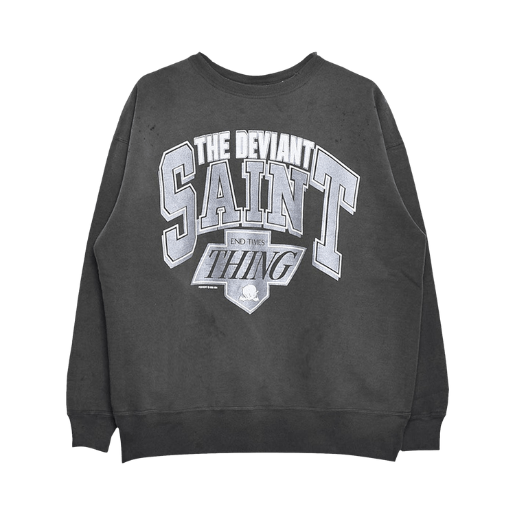 SAINT Mxxxxxx Deviant Crewneck Sweatshirt "Black"