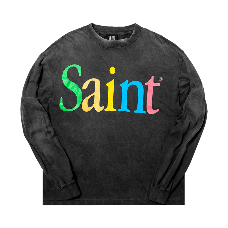 SAINT Mxxxxxx Saint Long-Sleeve T-Shirt "Black"
