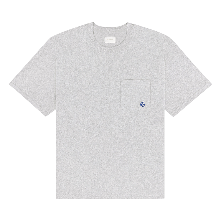 Aimé Leon Dore Monogram Pocket Tee "Silver Mix"
