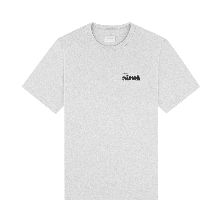 Aimé Leon Dore Drafting Logo Tee "Silver Mix"
