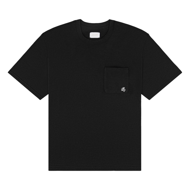 Aimé Leon Dore Monogram Pocket Tee "Jet Black"