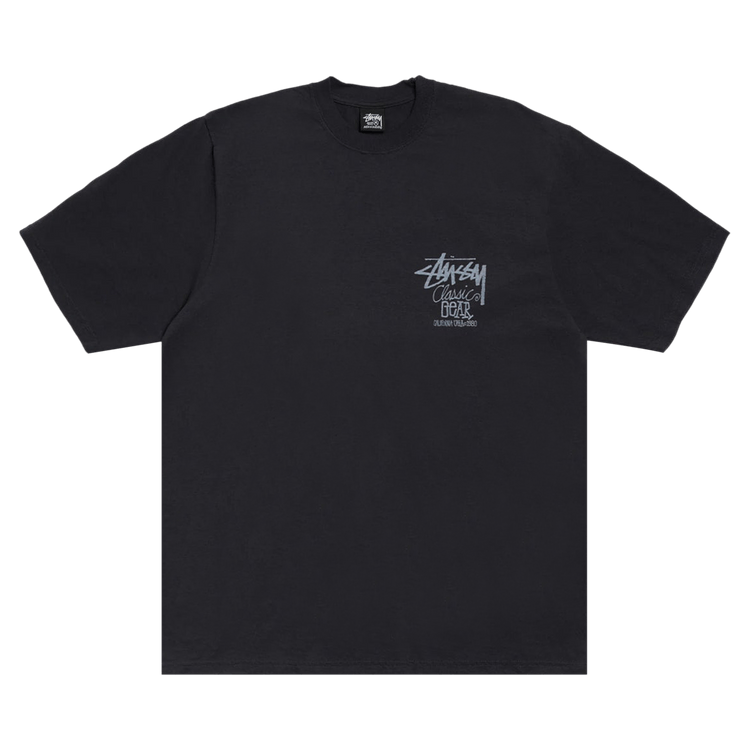 Stussy Classic Gear Tee Pigment Dyed "Black"