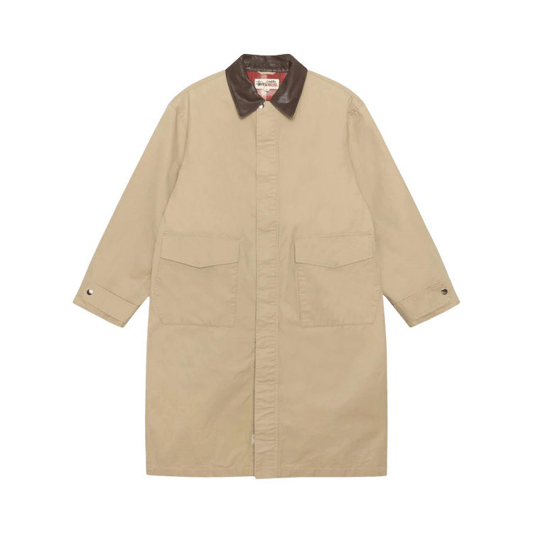 Stussy Duster Coat "Khaki"