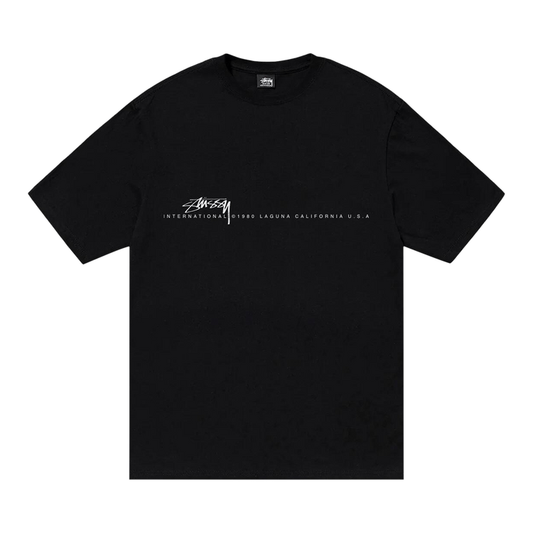 Stussy Smooth 80 Tee "Black"