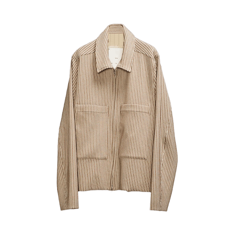 Song for the Mute Crop Patch Pocket Jacket "Beige"