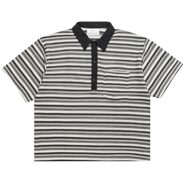 Song for the Mute Gym Polo "Black/Ivory"