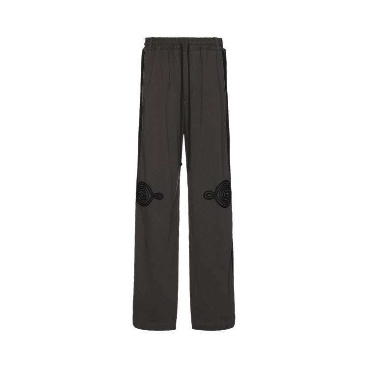 Song for the Mute Appliqué Relaxed Lounge Pant "Washed Black"