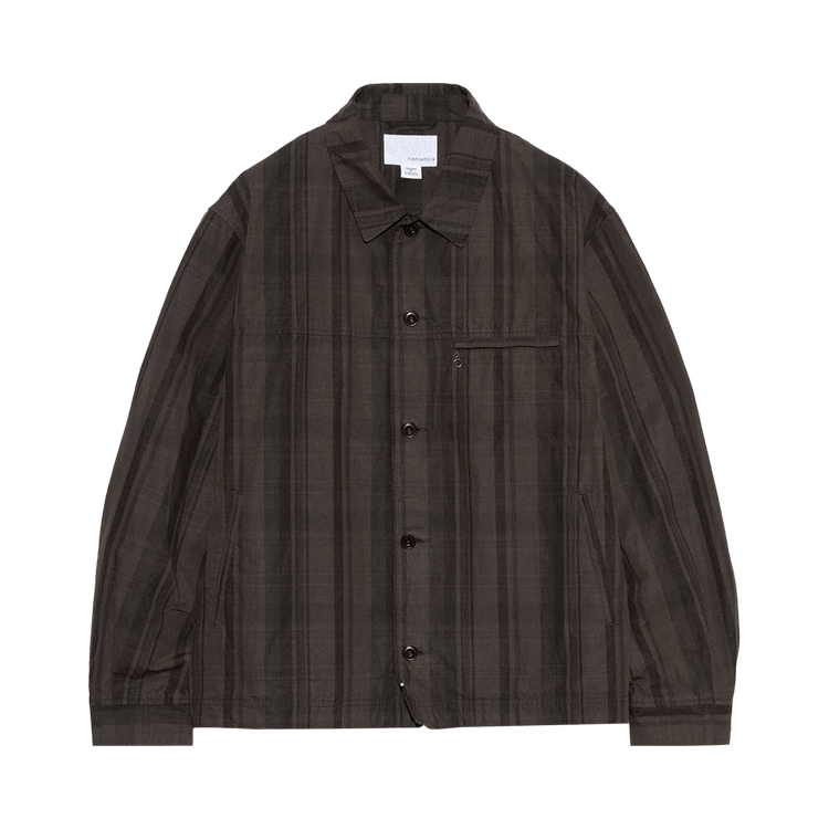 nanamica Plaid Dock Jacket "Brown"