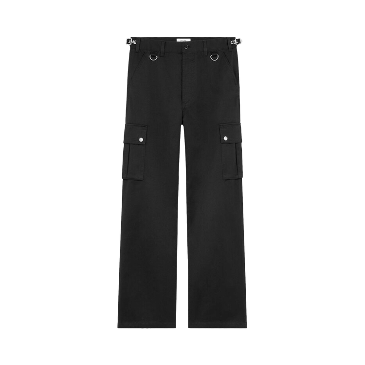 CELINE Pantalon Cargo "Black"
