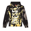 Diesel S-Mac Painted Hoodie "Black"