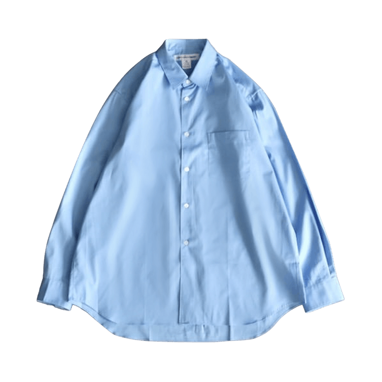 Comme des Garçons Long-Sleeve Shirt "Blue"