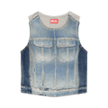 Diesel De-Benedicta-S Denim Top "Blue"