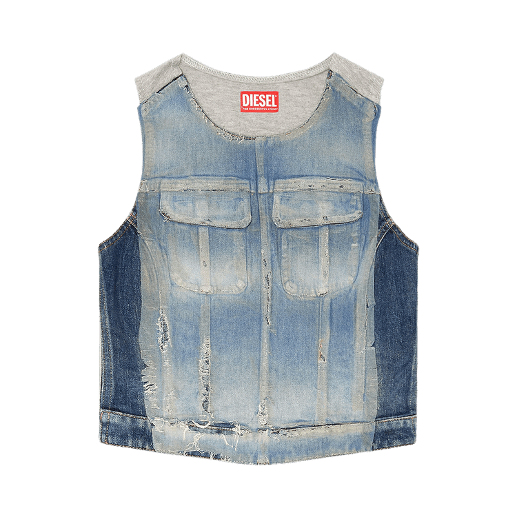 Diesel De-Benedicta-S Denim Top "Blue"