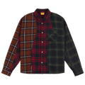 Dime Triple Plaid Shirt "Multicolor"