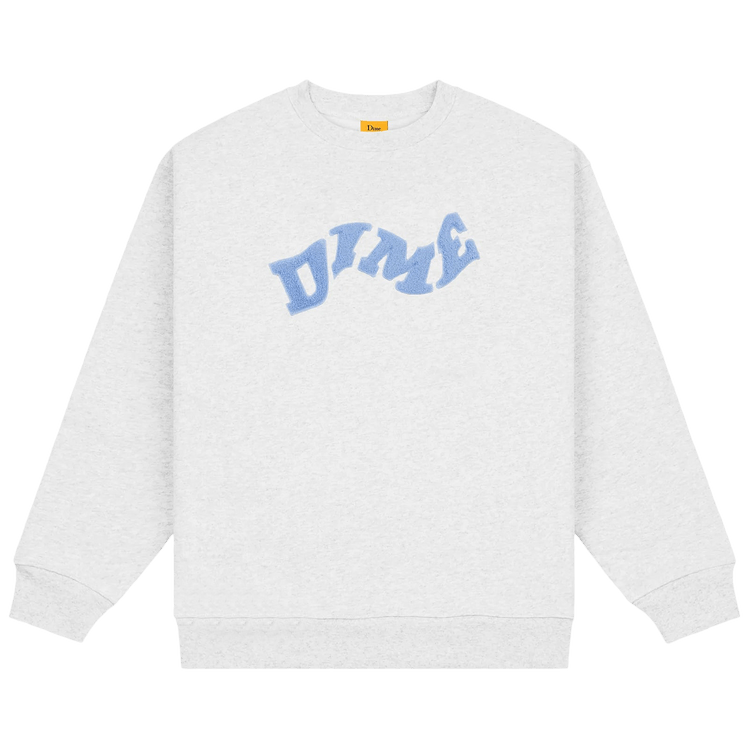 Dime College Crewneck Sweater "Ash"