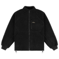 Dime Polar Fleece Sherpa Zip Jacket "Black"