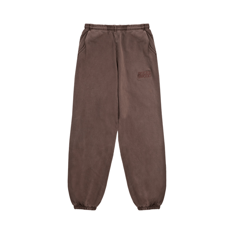 Bricks & Wood Core Logo Sweatpants "Clove"