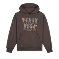 Brain Dead Rat Dance Soundsystem Hoodie "Grey"