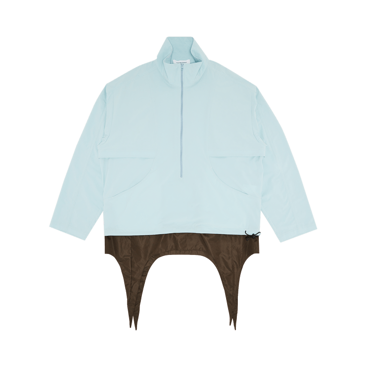 Pre-Owned Kiko Kostadinov Depero Packable Pullover "Aqua Glass/Dark Khaki", From the Closet of Pusha T