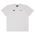Supreme x Umbro Stripe Soccer Jersey "White"