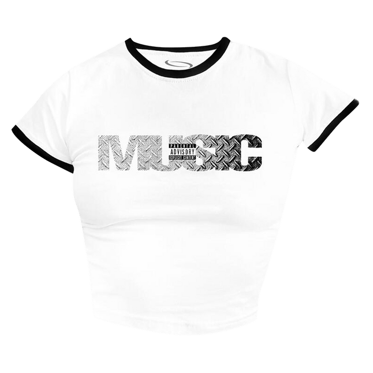 Playboi Carti IAM Baby Tee 6 "White"