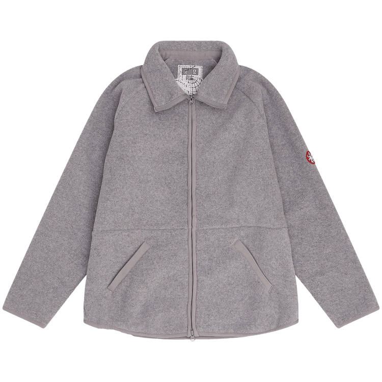 Cav Empt PW Fleece Zip Up Jacket "Grey"
