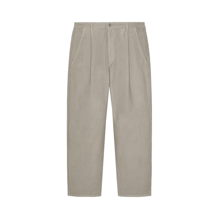 Cav Empt Overdye Brushed One Tuck Pants "Beige"