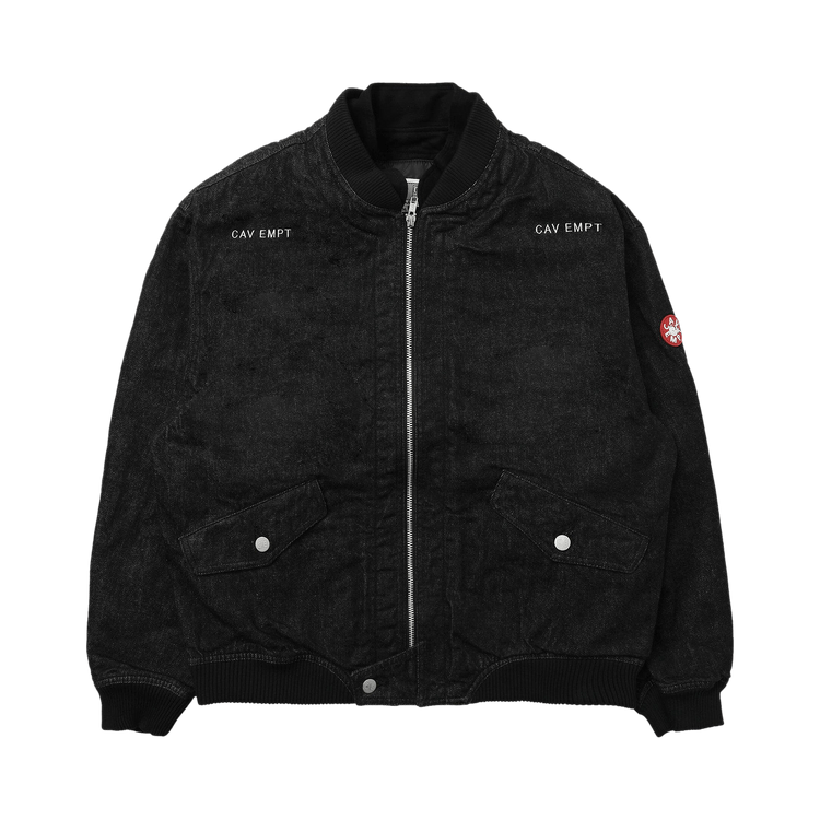 Cav Empt Double Flap Zip Jacket "Black"