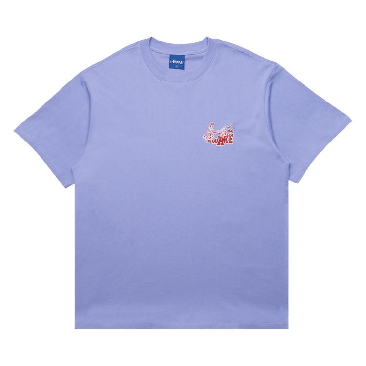 Awake NY Hammer Short-Sleeve Tee "Periwinkle"