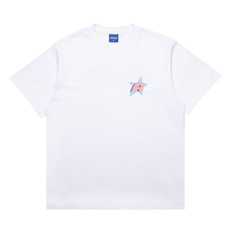 Awake NY Star A Short-Sleeve Tee "White"