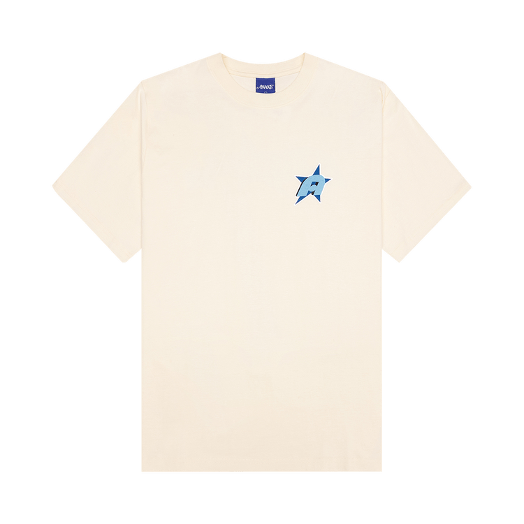 Awake NY Star A Short-Sleeve Tee "Cream"