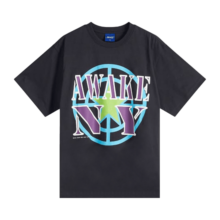 Awake NY Crosshair Short-Sleeve Tee "Black"