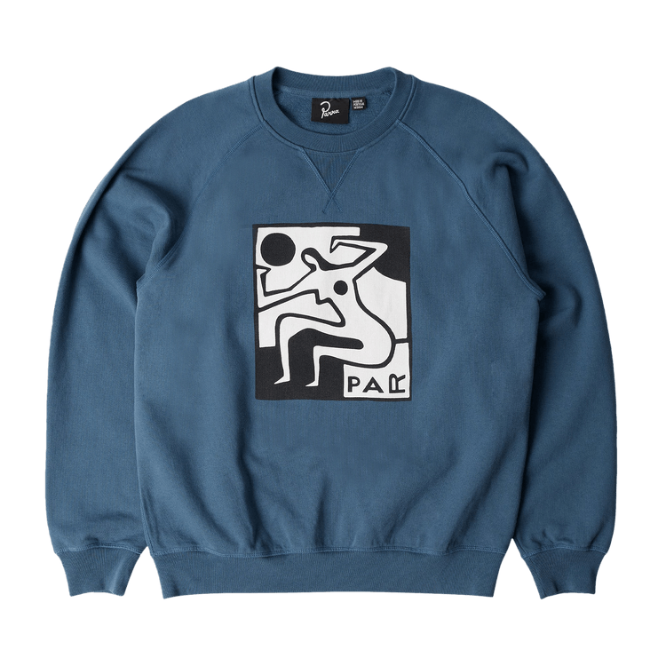Parra Ball Sports Crewneck Sweatshirt "Dark Blue"