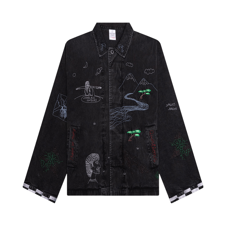 Jungles Questions Jacket "Black"