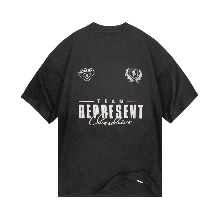 Represent Clo World Championship T-Shirt "Stained Black"