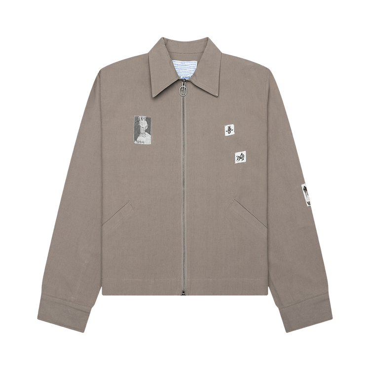 Jungles 1969 Patches Trucker Jacket "Khaki"