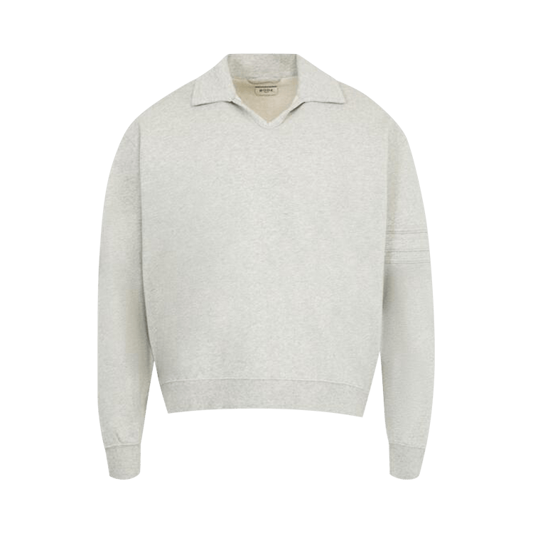 Bode Heathered Polo "Grey"
