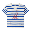 Bode Sails Margate Tee "White/Blue"