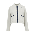 Bode Heathered Cardigan "Grey"
