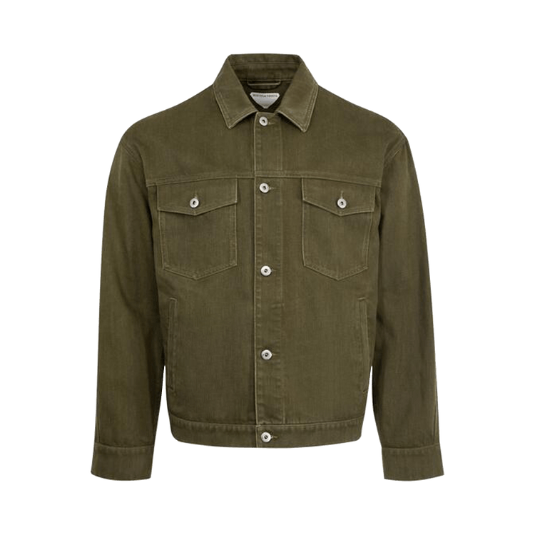 Bottega Veneta Colored Denim Jacket "Caper Stone Washed"