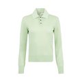 Bottega Veneta Cashmere Polo "Aquamarine"