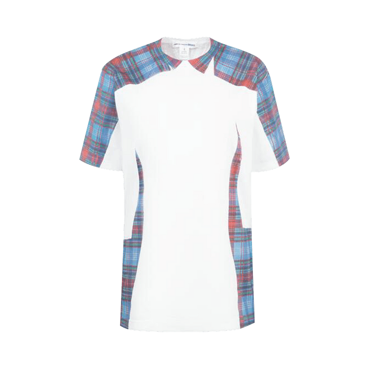 Comme des Garçons SHIRT Tartan Oversprint Shirt "White/Check"