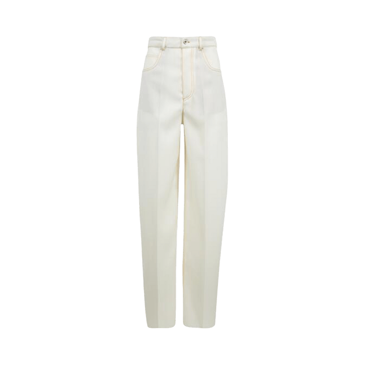 Bottega Veneta Wide Leg Trouser "Dove"