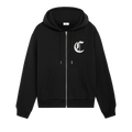 CELINE Zipped Hoodie "Black/White"