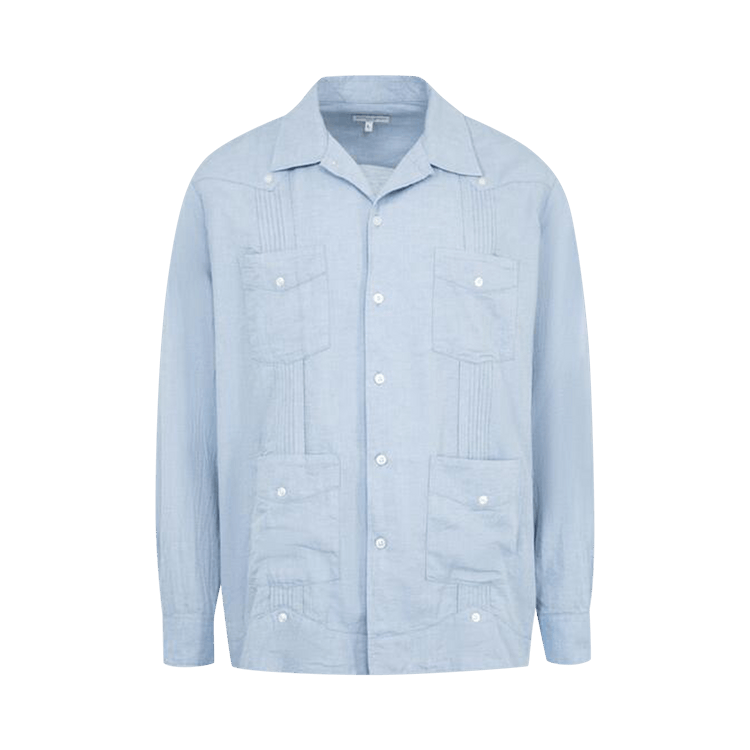 Engineered Garments Guayabera Shirt "Light Blue"